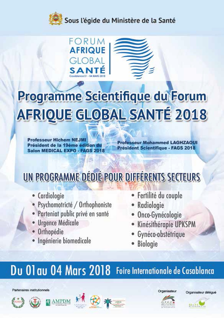PROGRAMME SCIENTIFIQUE DU FORUM AFRIQUE GLOBAL SANTE 2018 1