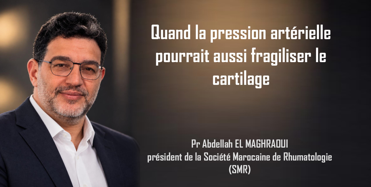 Quand la pression artérielle pourrait aussi fragiliser le cartilage