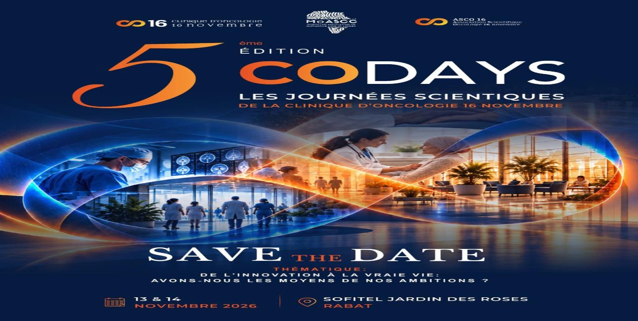 CO DAYS 2026 à Rabat: l’innovation en oncologie à l’épreuve de la vraie vie