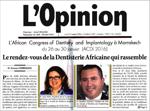 lopinion chiru dent2016